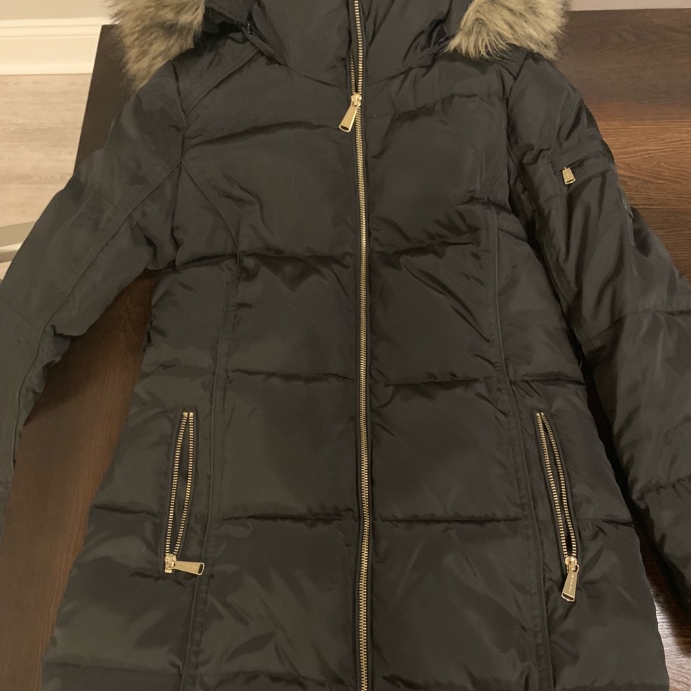 Black Michael Kors Winter Coat